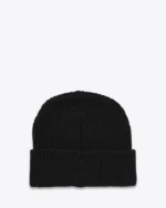 BONNET CÔTELÉ CDG NOIR – Image 2