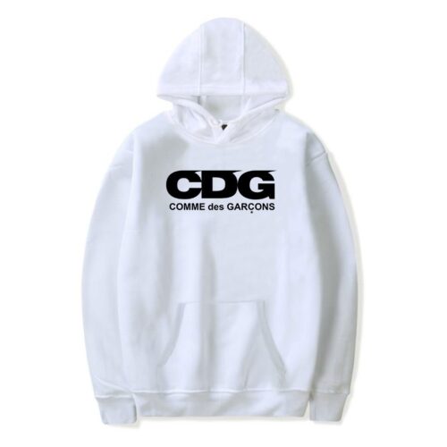 CDG Comme Des Garcons Hoodie White