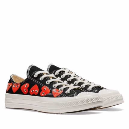 CONERSE MULTI HEARTS BASSES NOIRES