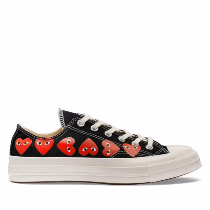 CONERSE MULTI HEARTS BASSES NOIRES