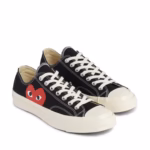 CONVERSE BIG HEART BASSES (NOIR)