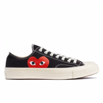 CONVERSE BIG HEART BASSES (NOIR)