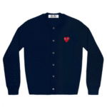Cardigan Femme Play Red Emblem Marine