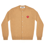 Cardigan pour femme Play Invader Emblem (Beige)