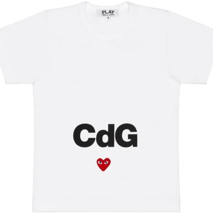 Comme Des Garcons CDG Play T-Shirt White