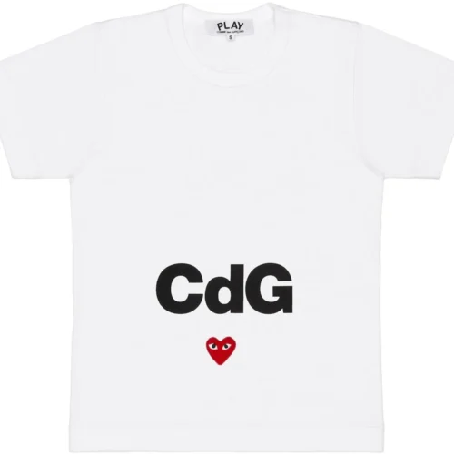 Comme Des Garcons CDG Play T-Shirt White
