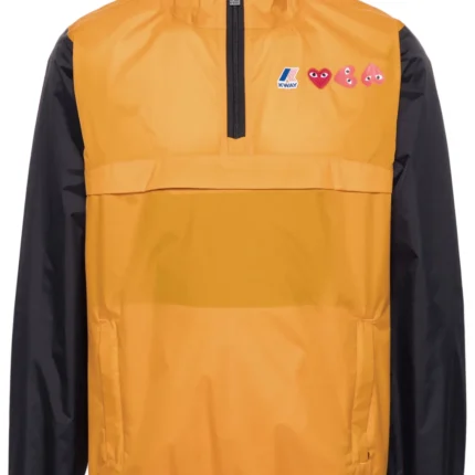 Comme Des Garçons Play x K-Way Veste légère avec patch cœur