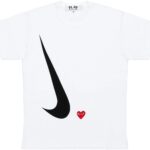 Comme Des Garcons X Nike T-Shirt White