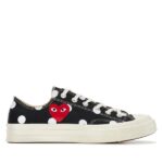 Comme des Garçons Play Chuck 70 Low Polka Dot (Noir)