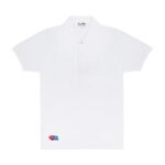 Jouez au Polo Red Invader Heart & Blue Emblem (Blanc)