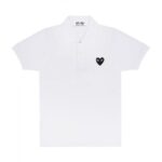 PLAY POLO EMBLÈME NOIR (BLANC)