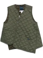 gilet matelassé en losanges Comme Des Garçons Shirt