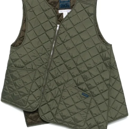 gilet matelassé en losanges Comme Des Garçons Shirt